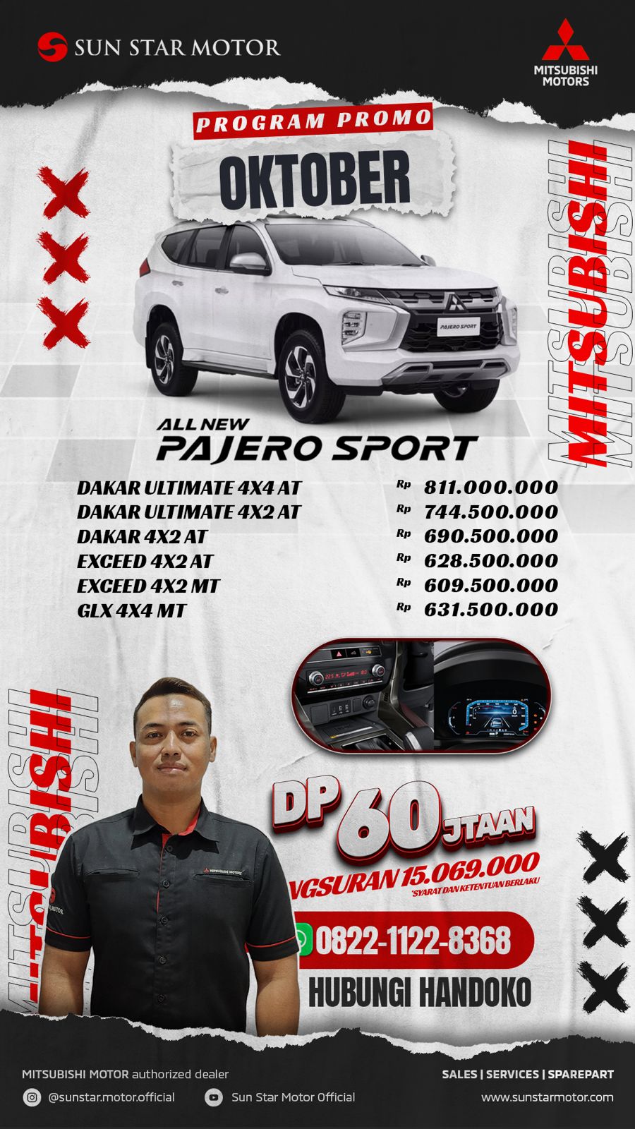 🚗 PROMO OKTOBER – PAJERO SPORT SEMARANG