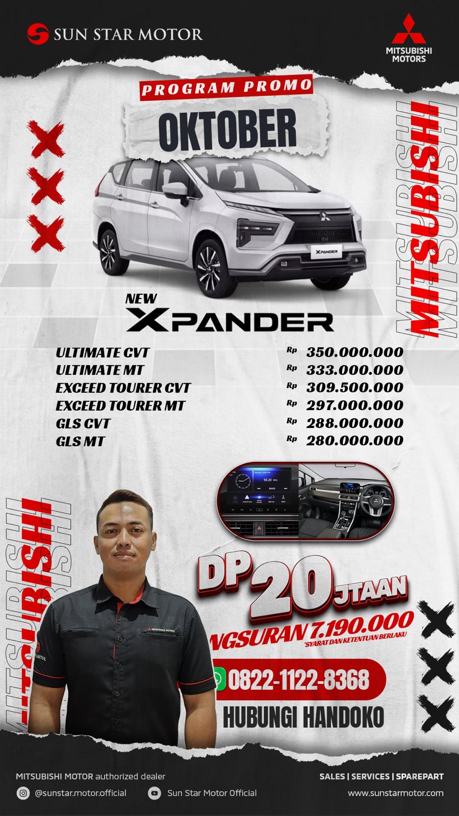 🚘 PROMO OKTOBER – MITSUBISHI XPANDER SEMARANG